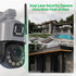 Smart Dual Lens Wifi Dome Camera - Hd