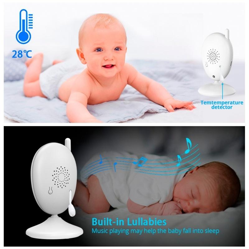 Wireless Baby Monitor With Night Vision And Intercom