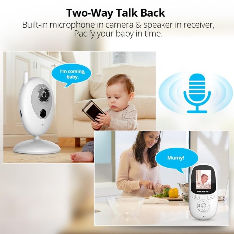 Wireless Baby Monitor With Night Vision And Intercom