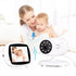 Wireless Baby Monitor With Night Vision And Temperature Display - 3.5 Inch