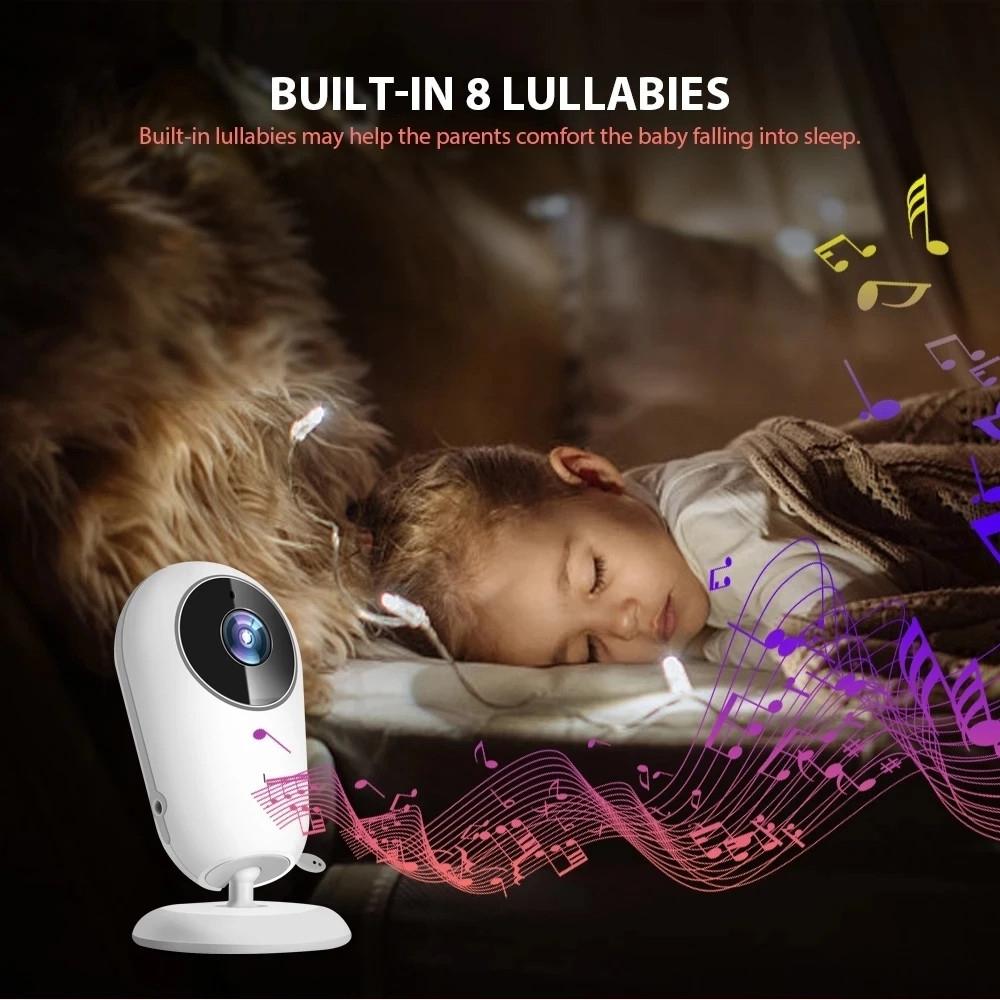 Wireless Baby Monitor With Night Vision Camera - 4.3 Inch Screen