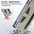 Leather Folding Phone Case for Samsung Galaxy z Fold 4 - Grey