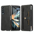 Leather Folding Phone Case for Samsung Galaxy z Fold 4 - Grey