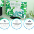 Universal 3-in-1 Desktop Pc Dust Cover - Fits 23-24 Inch Screens - Butterfly