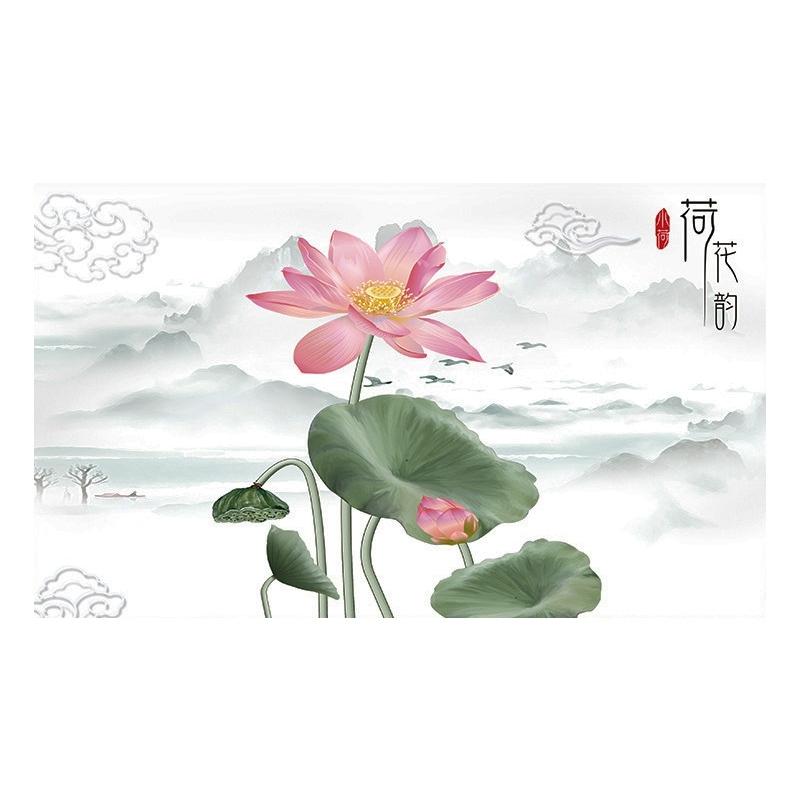 55 Inch Tv Dust-Proof Cover For Household - Protects From Dust - Lotus