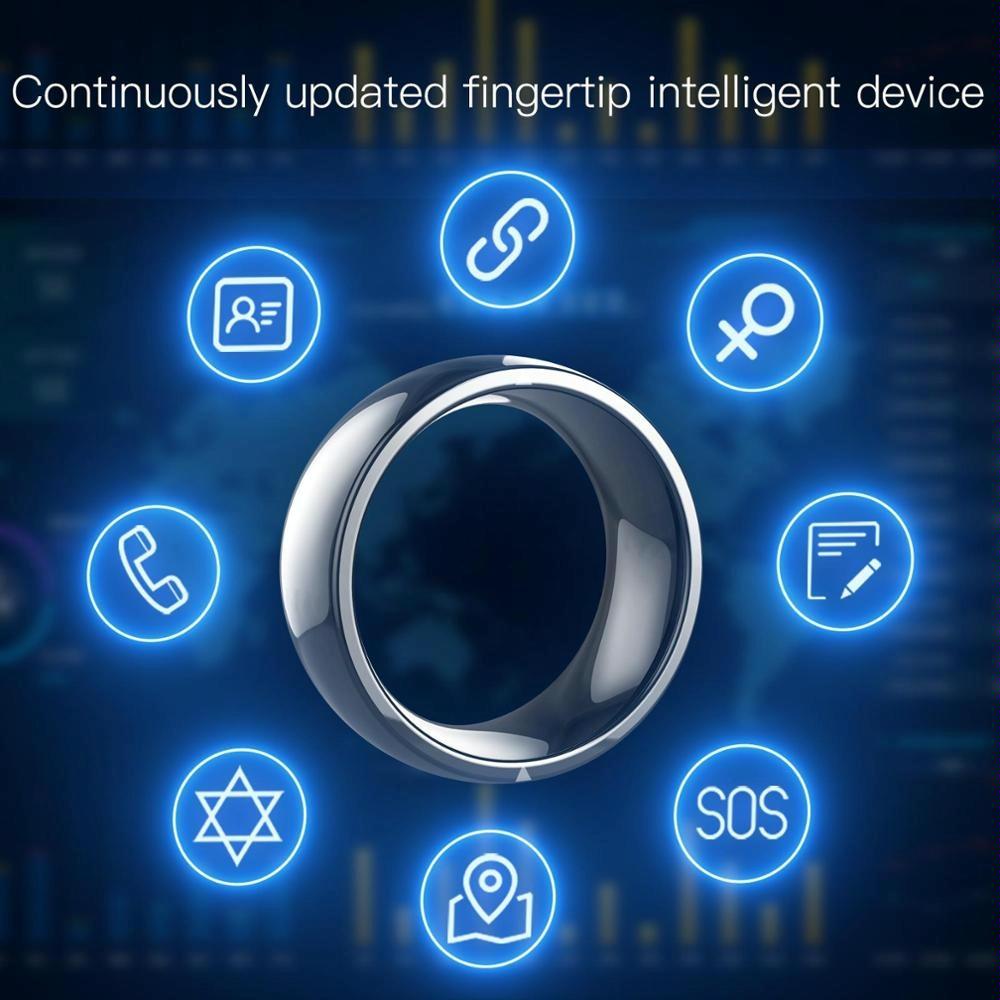 Smart Ring For Apple & Android - Multifunctional Lord Of The Rings - 57.1Mm - Number 12