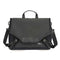 Anti-Drop Crossbody Laptop Bag - 16 Inch Airbag Design - Pure Black