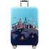 Medium Elastic Luggage Cover - Thick Wear-Resistant Anti-Dust Protection - Colourful Handprints