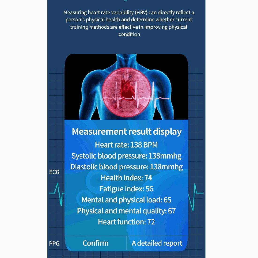 Smart Watch With Heart & Oxygen Monitoring Colour Screen Ip67 - Pink