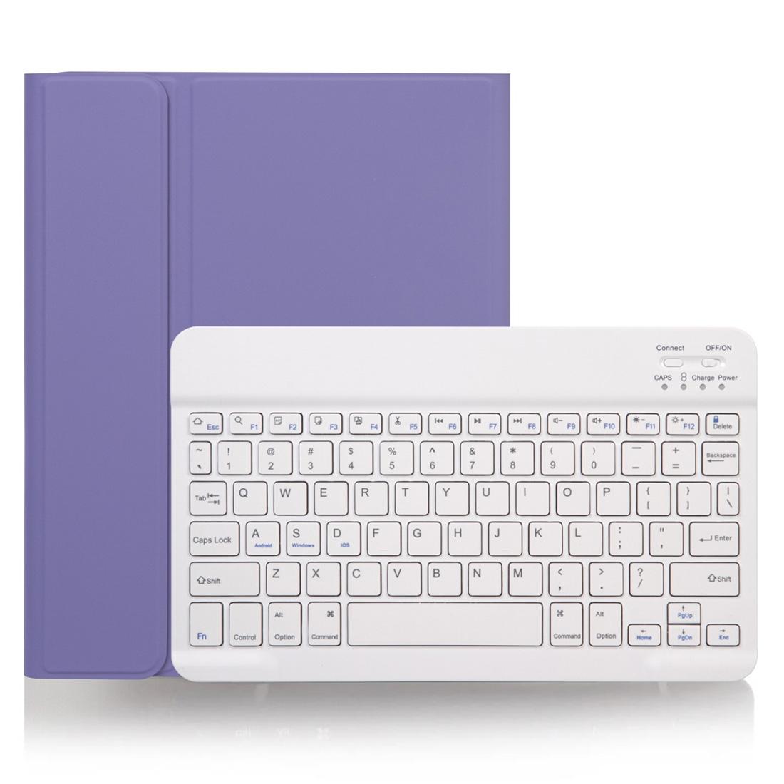 Detachable Bluetooth Keyboard Tablet Case For Ipad Pro 11 With Pen Slot - Plain Texture - Pink
