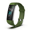 Waterproof Fitness Tracker Watch With Heart Rate Monitor - Army Green