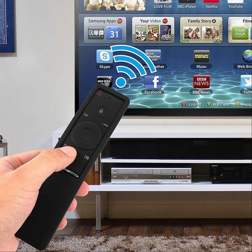 Silicone Non-slip Remote Control Cover for Samsung Smart Tv - Green
