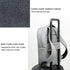 15 Inch Waterproof Laptop Handbag - Dark Gray Polyester