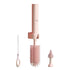 Vibe Geeks 3-in-1 Electric Silicone Cordless Bottle Brush Cleaner Usb Rechargeable - Pink