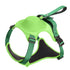 Vibe Geeks Ultimate 2-in-1 Reflective No-pull Dog Harness with Retractable Leash and Control Handle - Black - L