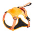 Vibe Geeks Ultimate 2-in-1 Reflective No-pull Dog Harness with Retractable Leash and Control Handle - Orange - Xl