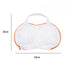 Vibe Geeks High Permeability Mesh Bra-shaped Lingerie Laundry Bags with Handle and Zipper - Grey