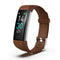 Waterproof Fitness Tracker Watch With Heart Rate Monitor - Brown