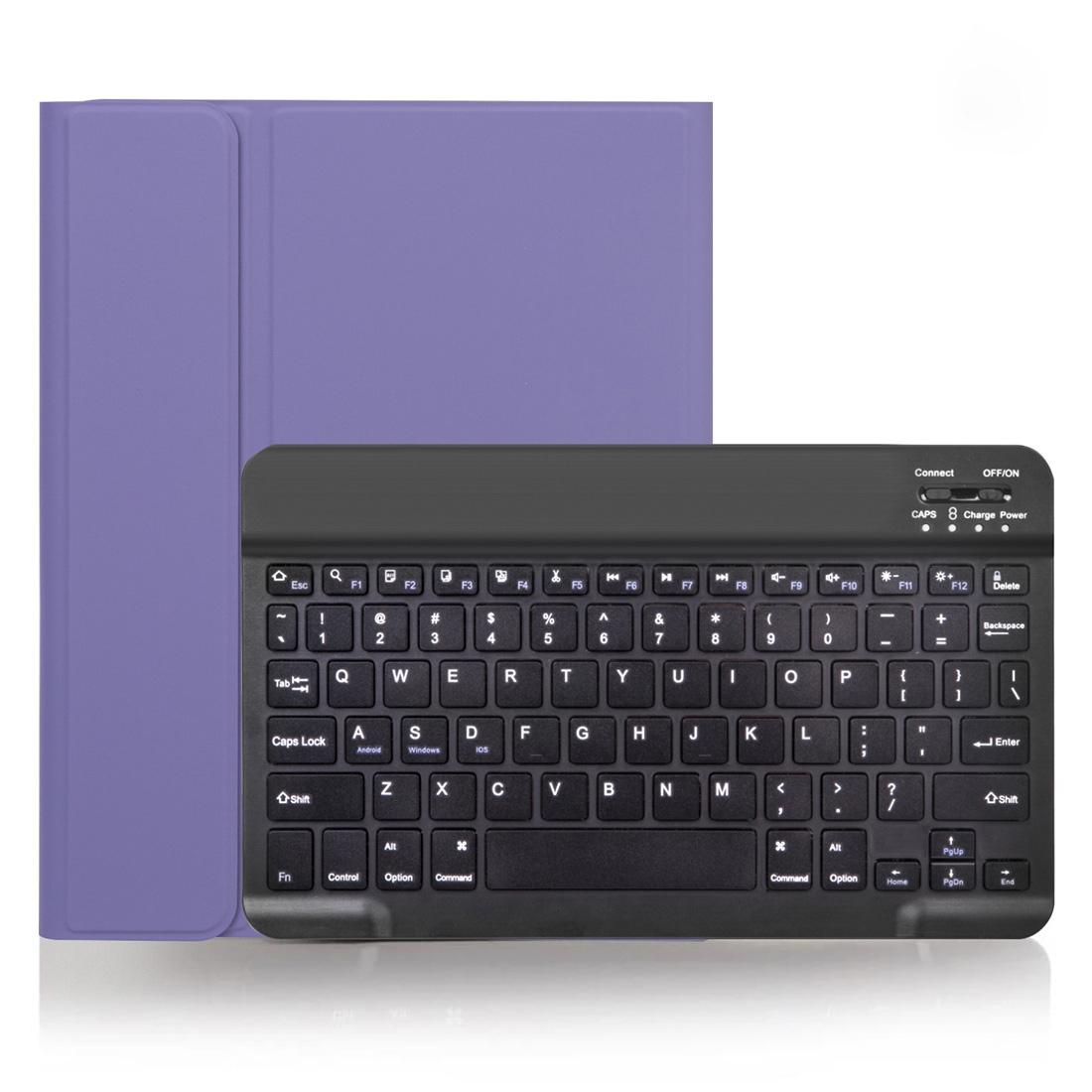 Detachable Bluetooth Keyboard Tablet Case For Ipad Pro 11 With Pen Slot - Plain Texture - Blue
