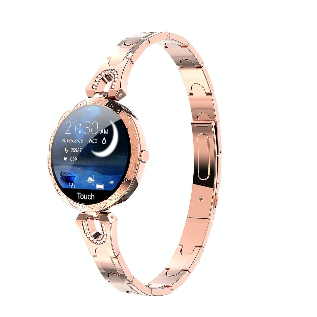 Waterproof Smart Bracelet With Lcd Screen And Heart Rate Monitor - Blue