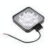 Dc 10 - 30V 27W 2500Lm 6000K 30 Degrees Adjustable Spot Waterproof Vehicle Car Boat Marine Emergency External Work Lights With 9 Intense Wafer White Light