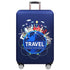 Medium Elastic Luggage Cover - Thick Wear-Resistant Anti-Dust Protection - Wide Sea And Sky