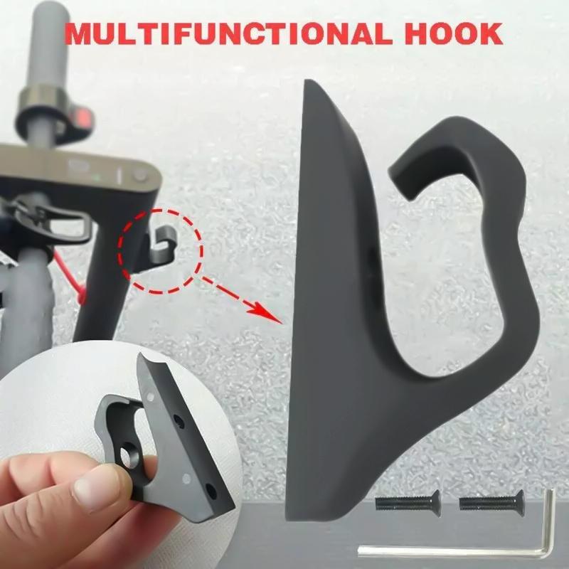 Xiaomi M365 Electric Scooter Front Hook Holder - Hawk Design - Red