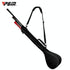 Portable Foldable Golf Ball Bag - Nylon - Black Red