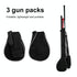 Portable Foldable Golf Ball Bag - Nylon - Black Red