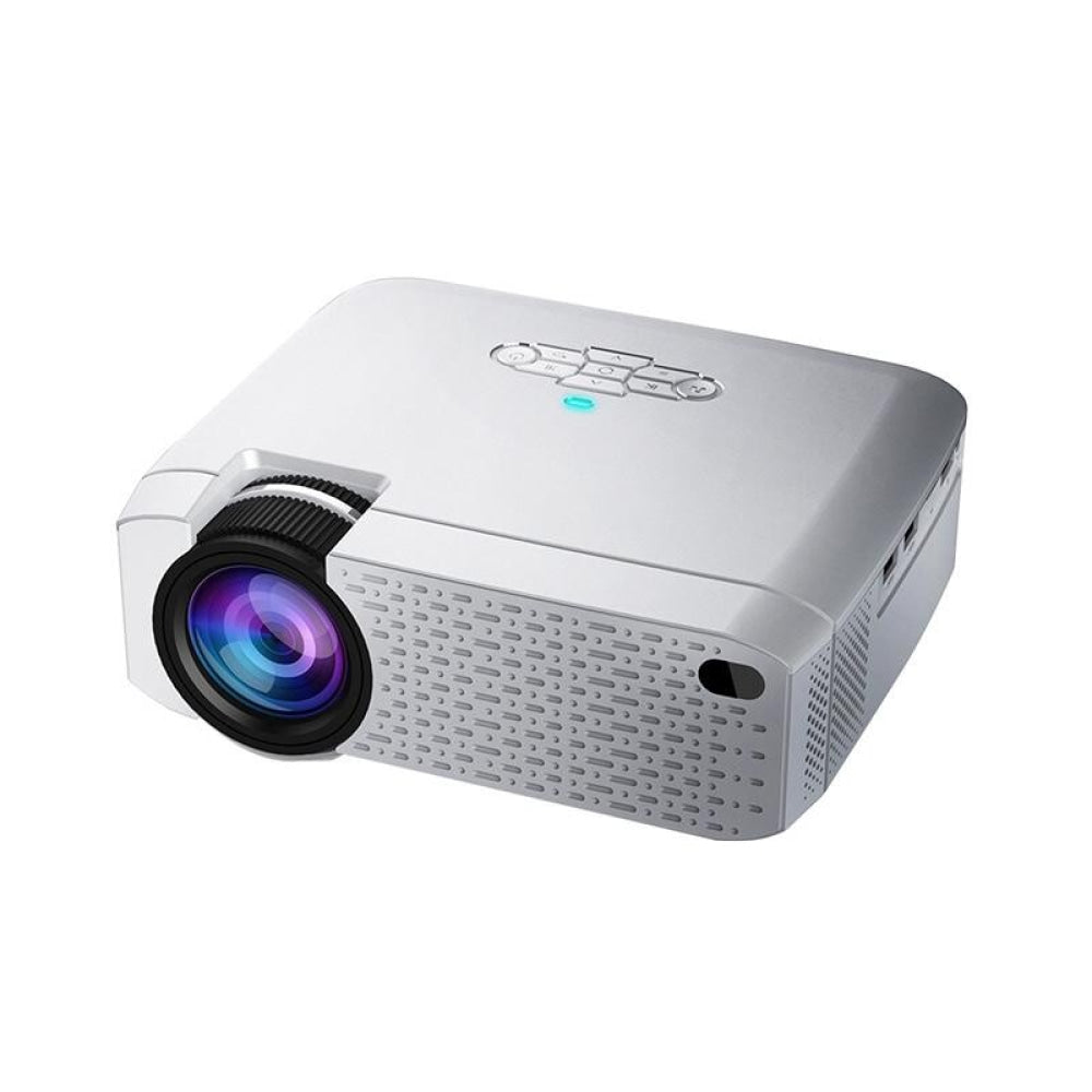 Portable Home Theater Projector - 1600 Lumens Hd Silver