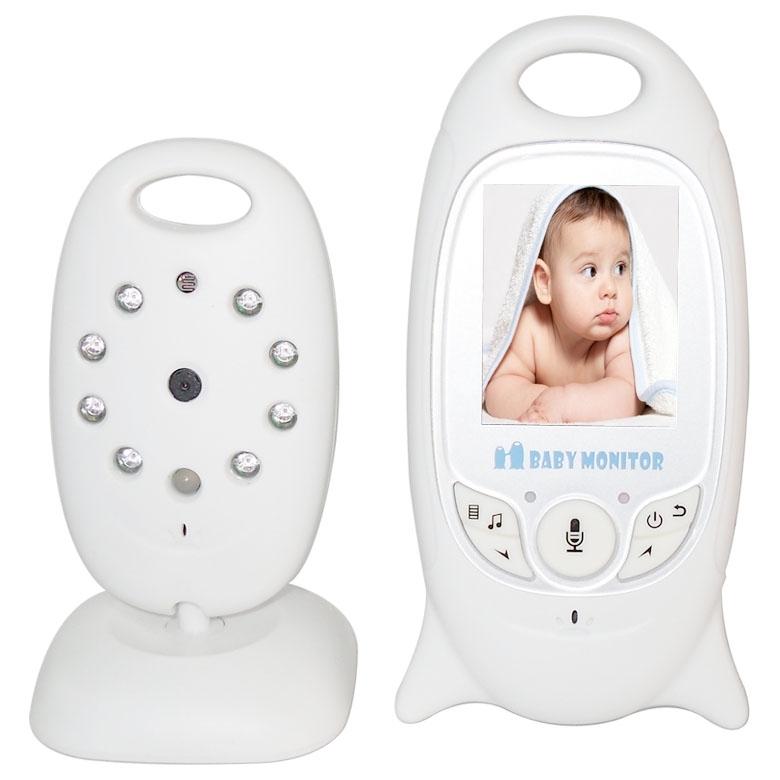 Portable Baby Monitor With 2.0 Lcd Screen Two-Way Talk Night Vision