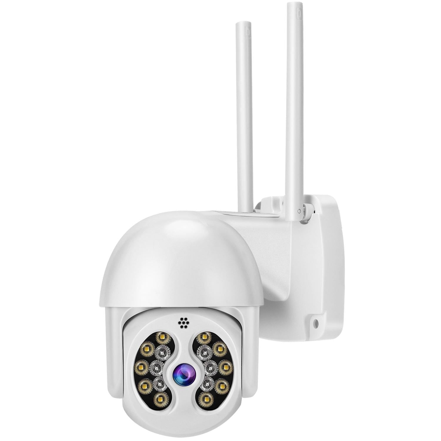 2.4G Wireless Ip Camera With 3.0Mp Waterproof Two-Way Audio Full Colour Night Vision Tf Card