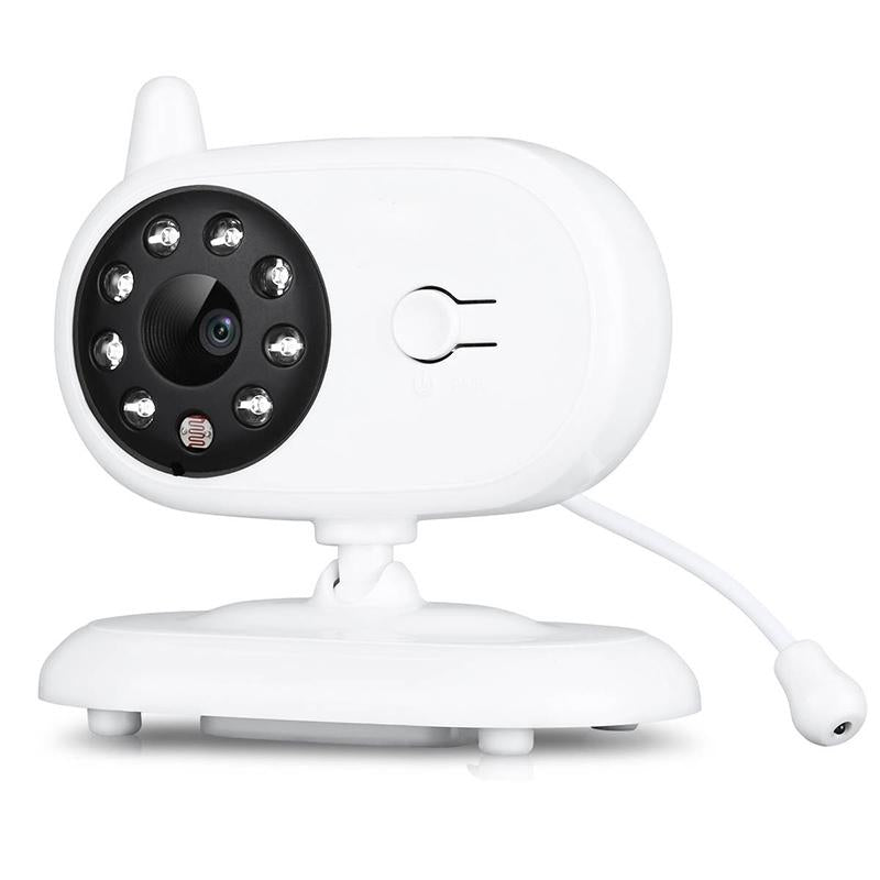 Wireless Baby Monitor With 3.5 Lcd 2.4Ghz Night Vision 2-Way Talk