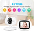 Wireless Baby Monitor With 3.5 Lcd 2.4Ghz Night Vision 2-Way Talk