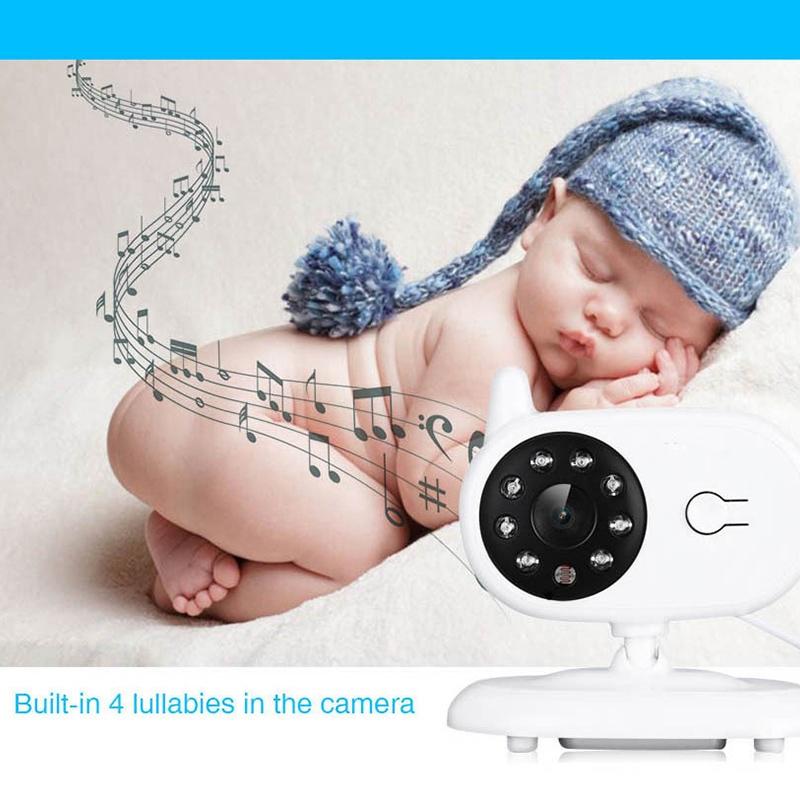 Wireless Baby Monitor With 3.5 Lcd 2.4Ghz Night Vision 2-Way Talk