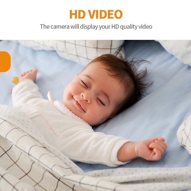 2.4 Lcd Wireless Baby Monitor With Night Vision & Two-Way Talk