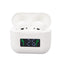 Wireless Bluetooth Earphones with Touch Display - White