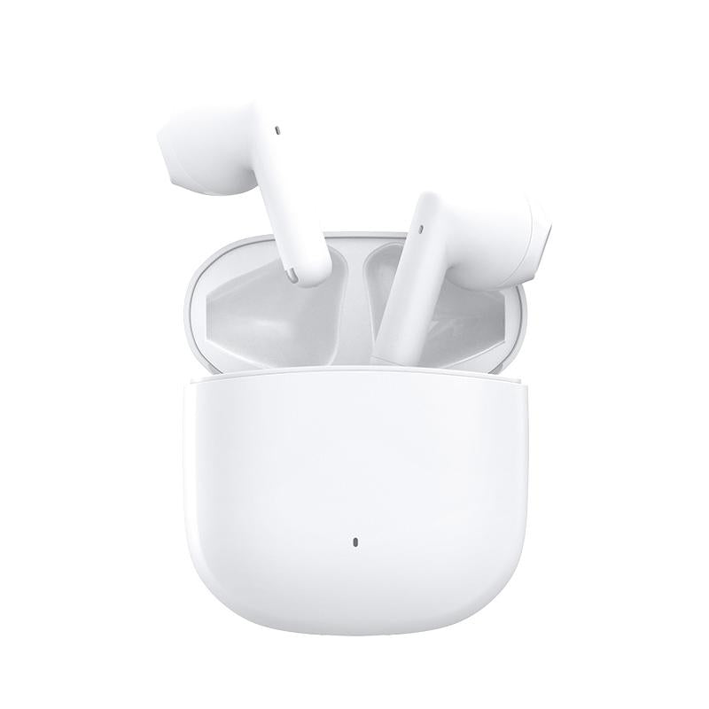 White Wireless Bluetooth Earbuds