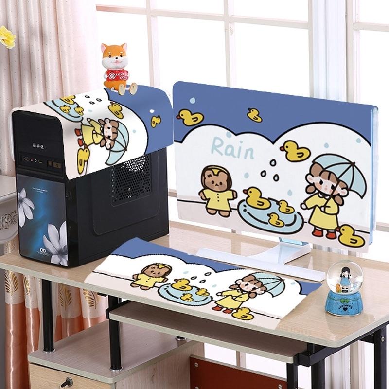 32 Inch Dust-Proof Cover For Desktop Computer Lcd Monitor - Catch Butterflies