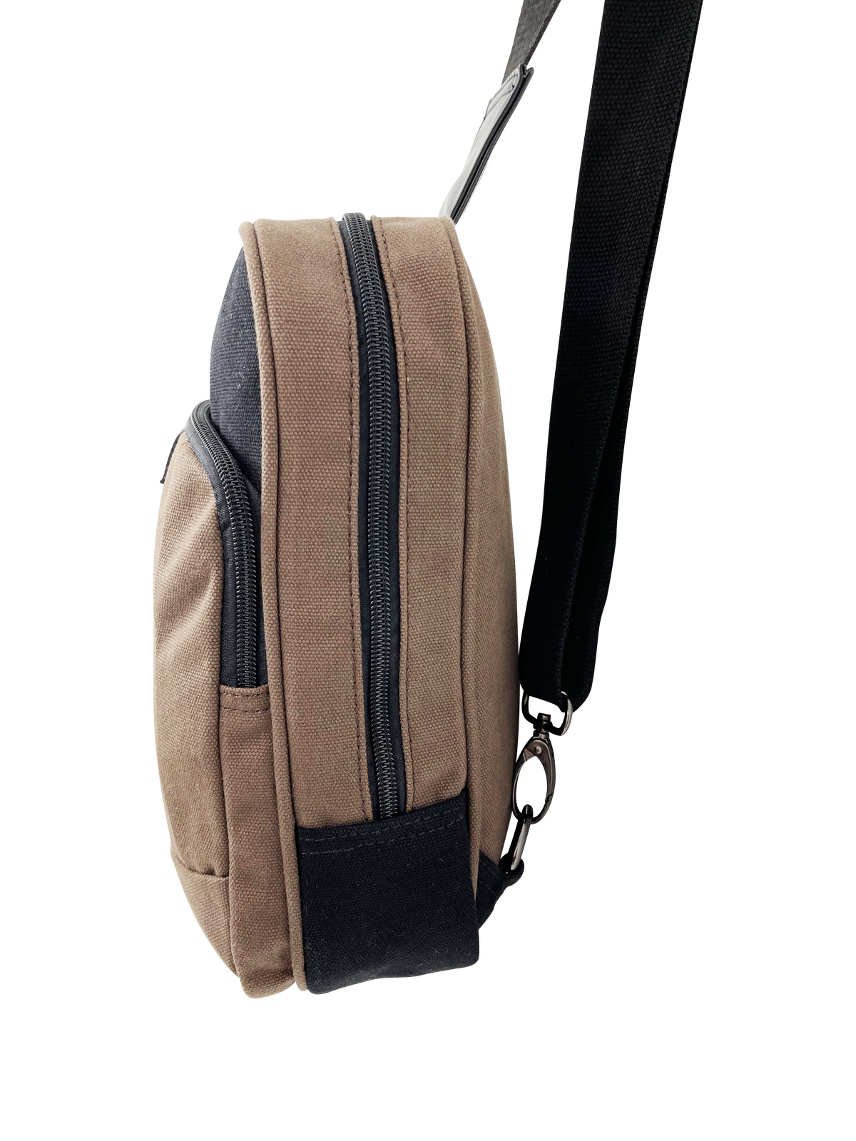 Byron Sling Backpack Bag Travel w/ Single Adjustable Strap - Brown