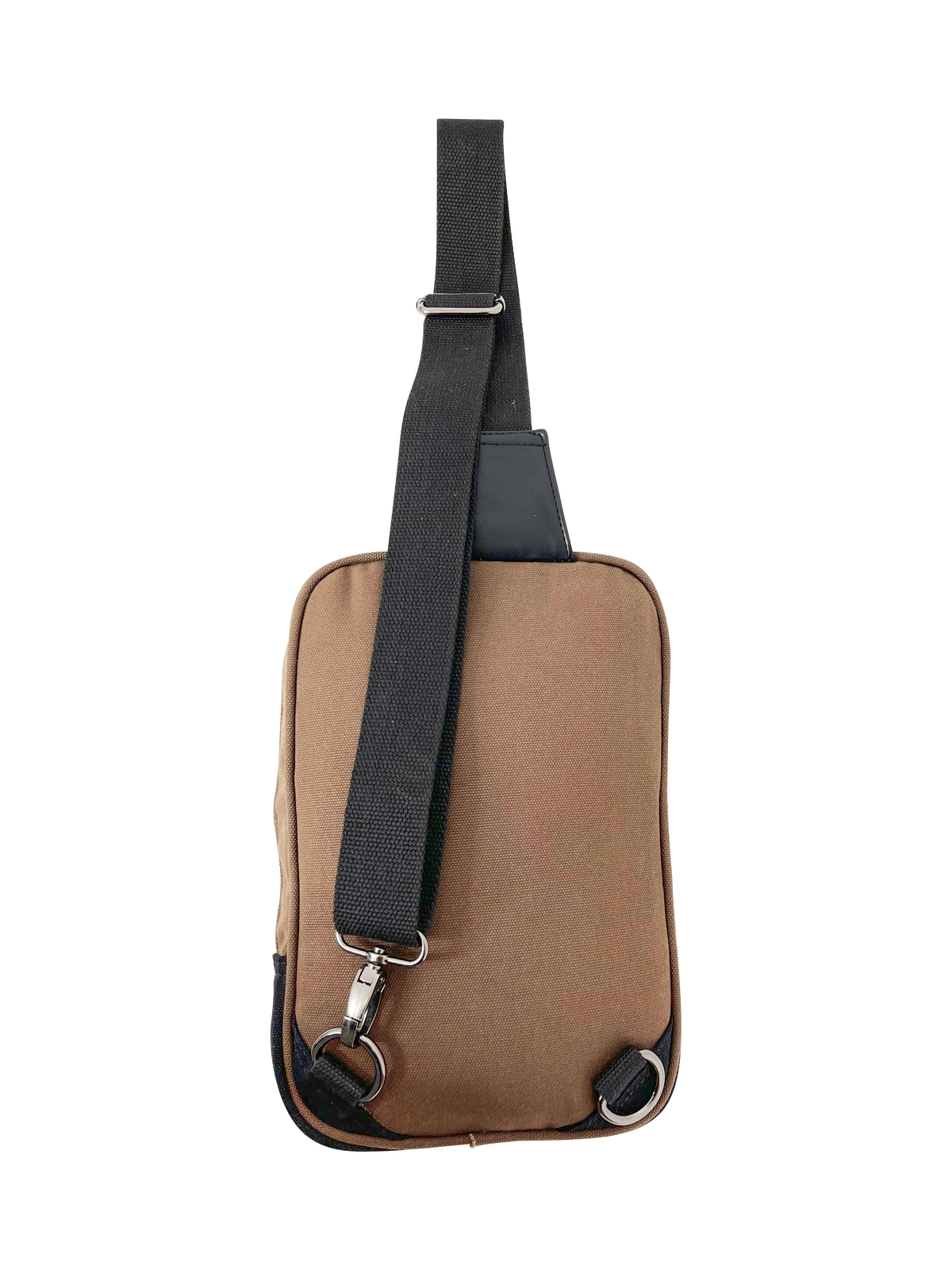 Byron Sling Backpack Bag Travel w/ Single Adjustable Strap - Brown