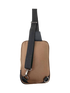 Byron Sling Backpack Bag Travel w/ Single Adjustable Strap - Brown