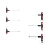 6pcs Set of 2C T-Handle Hex Keys