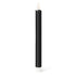 1 Pack of 2 LED Flickering Wax Taper Candles (Battery Operated) in Black