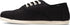 Heritage Mens Canvas Casual Shoes Sneakers Lace Up Low Cut - Black - US 10