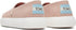 Womens Canvas Slip On Shoes Sneakers Flats Alpargata Espadrilles - Dusty Pink - US 9