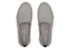 Womens Canvas Slip On Shoes Sneakers Flats Alpargata Espadrilles - Grey - US 7