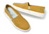 Womens Canvas Slip On Shoes Sneakers Flats Alpargata Espadrilles - Mustard - US 9