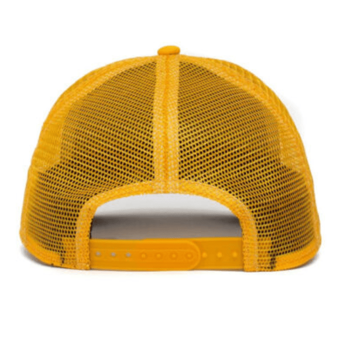 Goorin Bros Trucker Animal Farm Baseball Hat Cap - Roofed Lizard Yellow