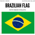 Brazil Country Flag Heavy Duty Brasil World Cup Brazilian  - 150cm x 90cm